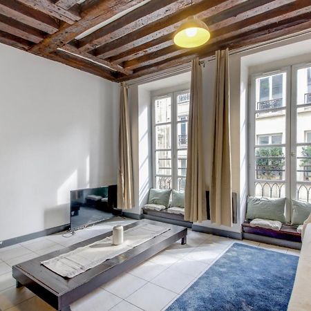 Ferienwohnung Paris Marais Lombards Exterior foto