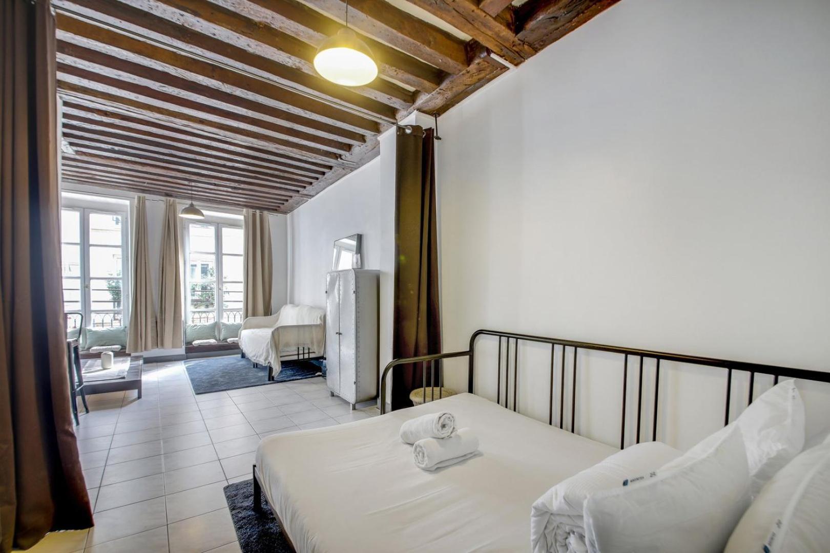 Ferienwohnung Paris Marais Lombards Exterior foto