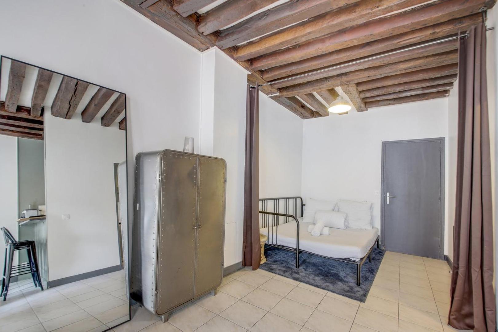 Ferienwohnung Paris Marais Lombards Exterior foto